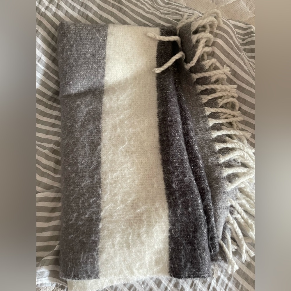 Brand New Cashmere Throw blanket